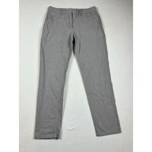 Gap Broken-In Straight Khakis Gray Cotton Pants Womens 2 Regular